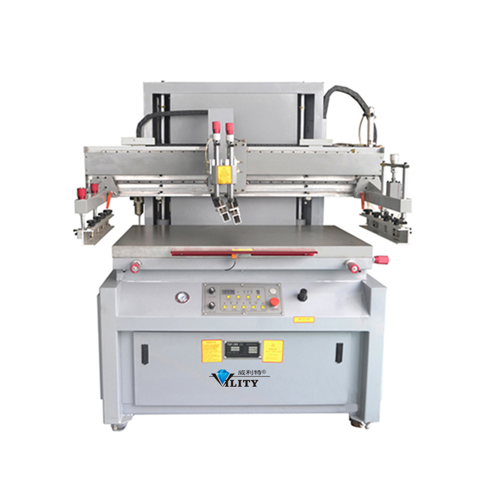 Máquina impresora serigráfica semiautomática