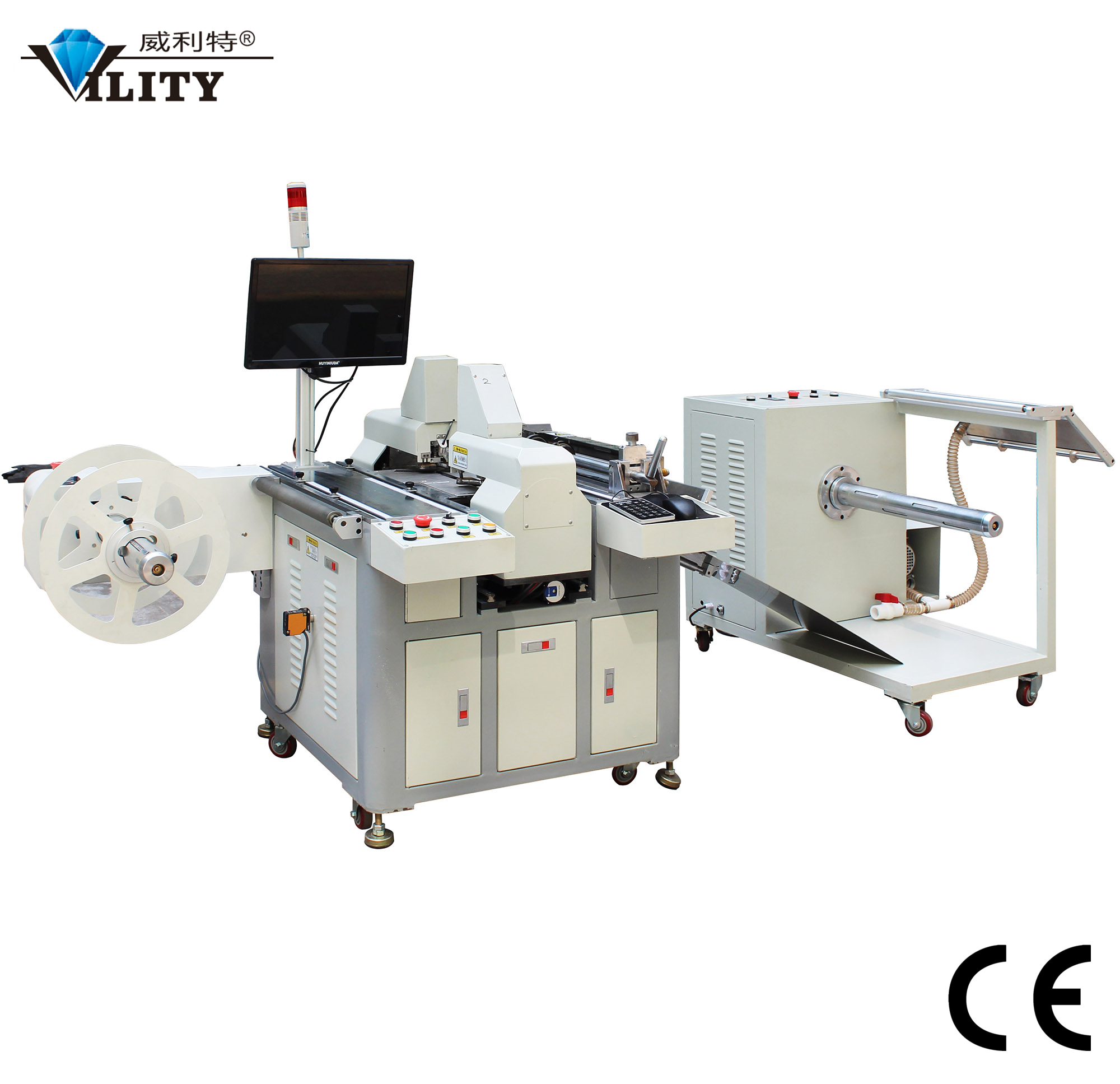 Roll-to-Roll Double-head Auto Hole Punching Machine