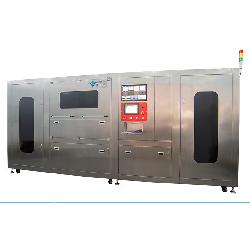 Roll-to-roll double-sided CCD exposure machine