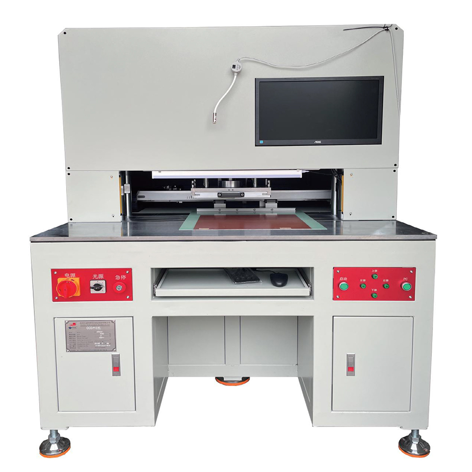 Máquina de corte CCD de forma irregular